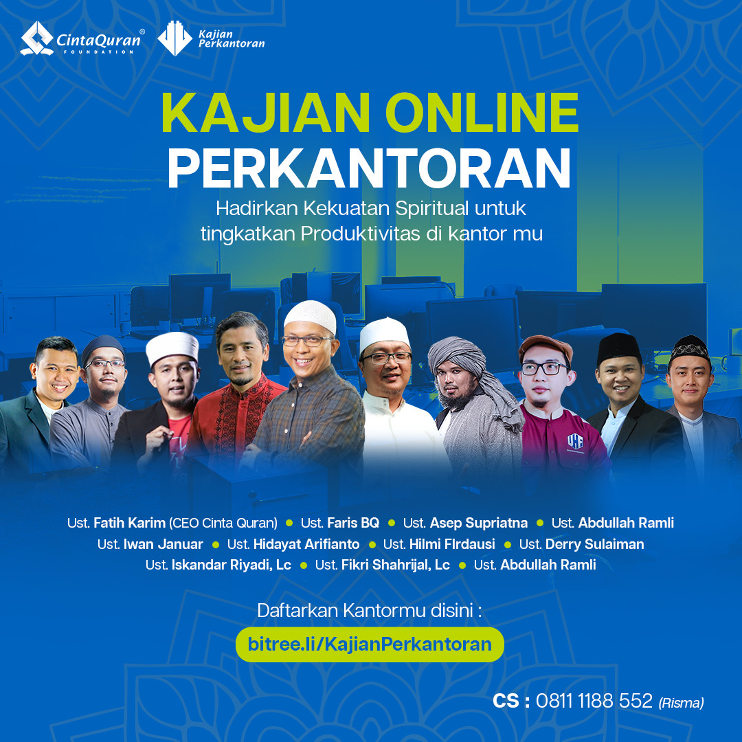 Kajian Perkantoran Online Bea Cukai Denpasar bersama Ust Fatih Karim